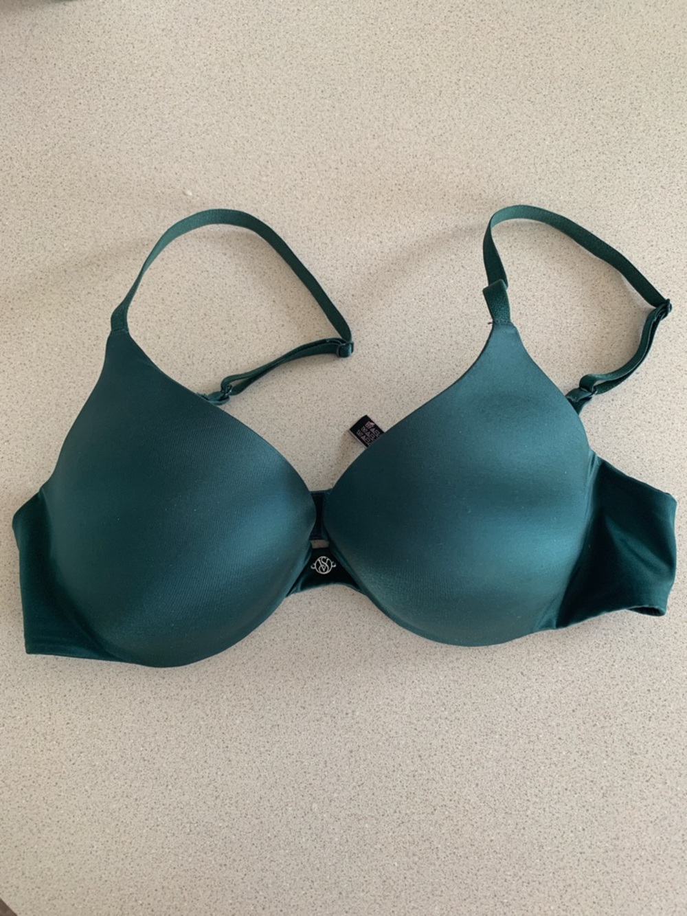 Victoria’s Secret So Obsessed Dark Green Push-up bra